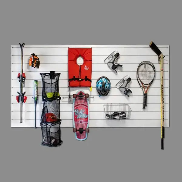 Proslat 8 ft. x 4 ft. PROCORE PVC Tool & Accessory Organizer White – 4 Pack 128 sq ft 87742K