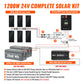Rich Solar 1200W 24V Off-Grid Solar Kit with 60A MPPT Controller