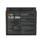 Rich Solar 12V 20Ah LiFePO4 Lithium Battery (256Wh) | Grade A+ Cells