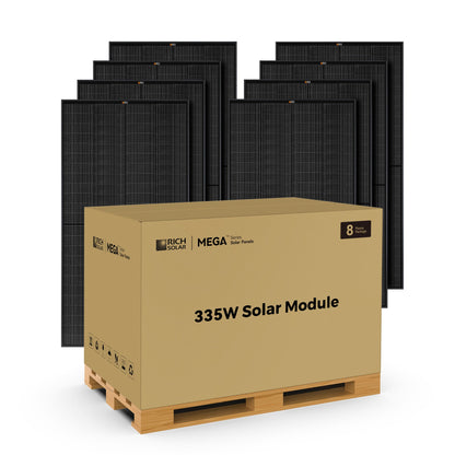 RICH SOLAR MEGA 335W 24V Monocrystalline Solar Panel (TopCon)
