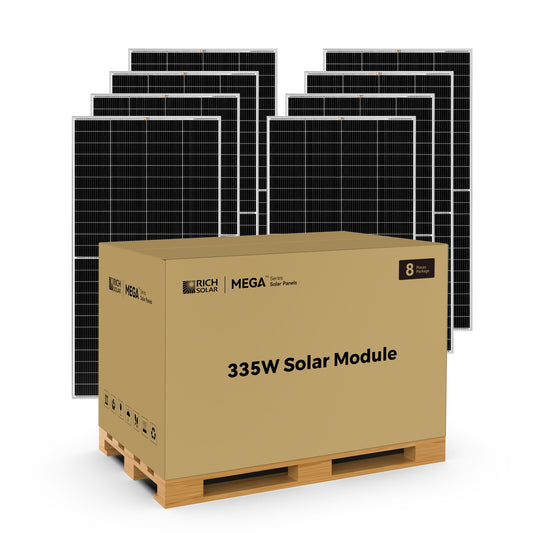 RICH SOLAR MEGA 335W 24V Monocrystalline Solar Panel (TopCon)