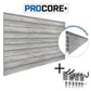 Proslat PROCORE+ Gray Wood Slatwall Mini Bundle 37106K