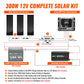 RICH SOLAR 300W Slim Van Solar Kit | Off-Grid Power System