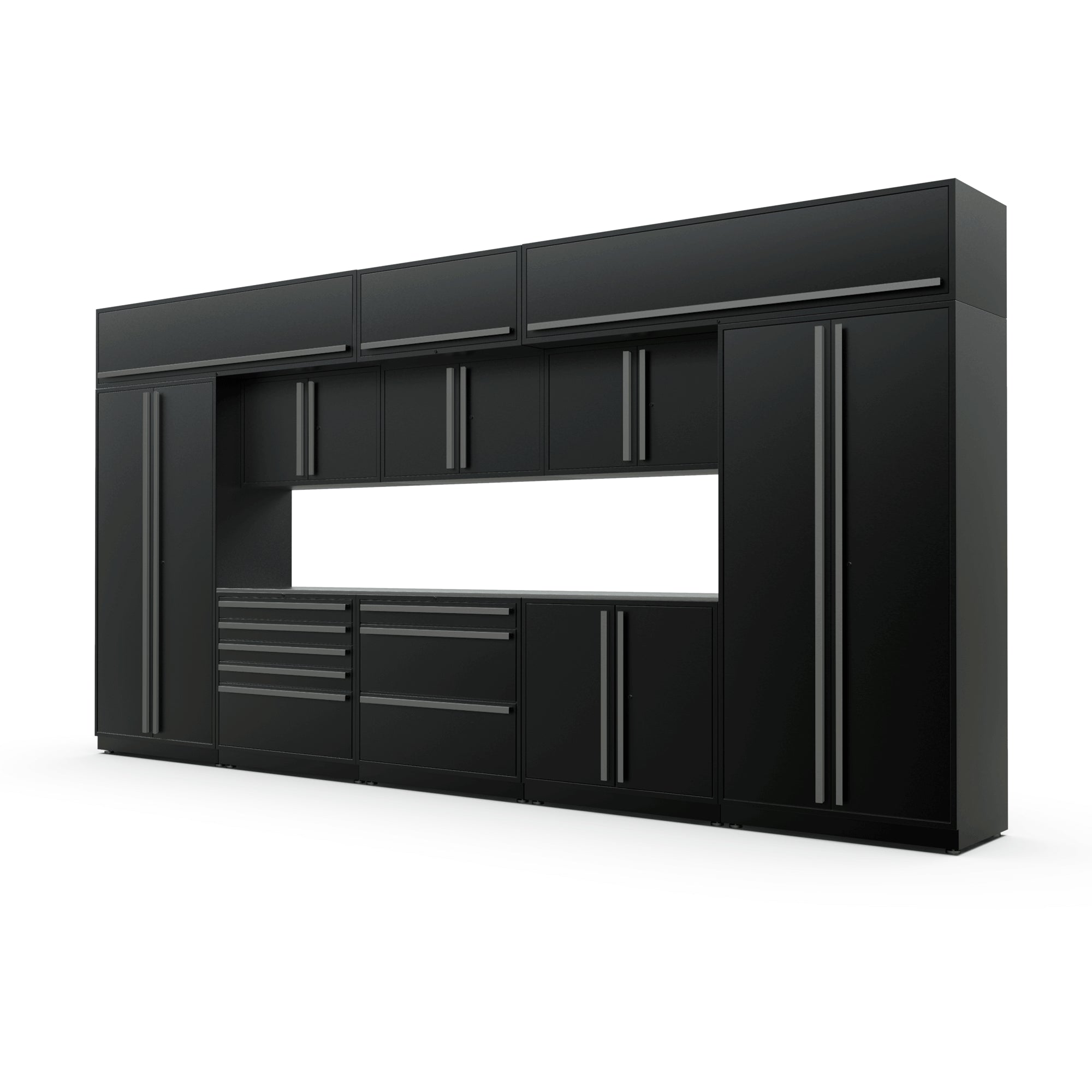 Proslat FusionPlus 16 ft set - MAX - Overheads Stainless Steel Black/Silver 50732K