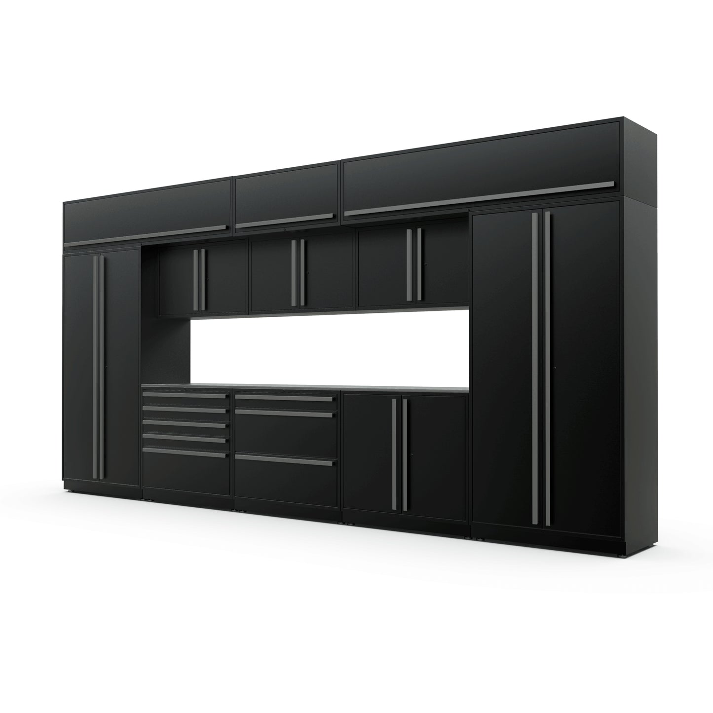 Proslat FusionPlus 16 ft set - MAX - Overheads Stainless Steel Black/Silver 50732K
