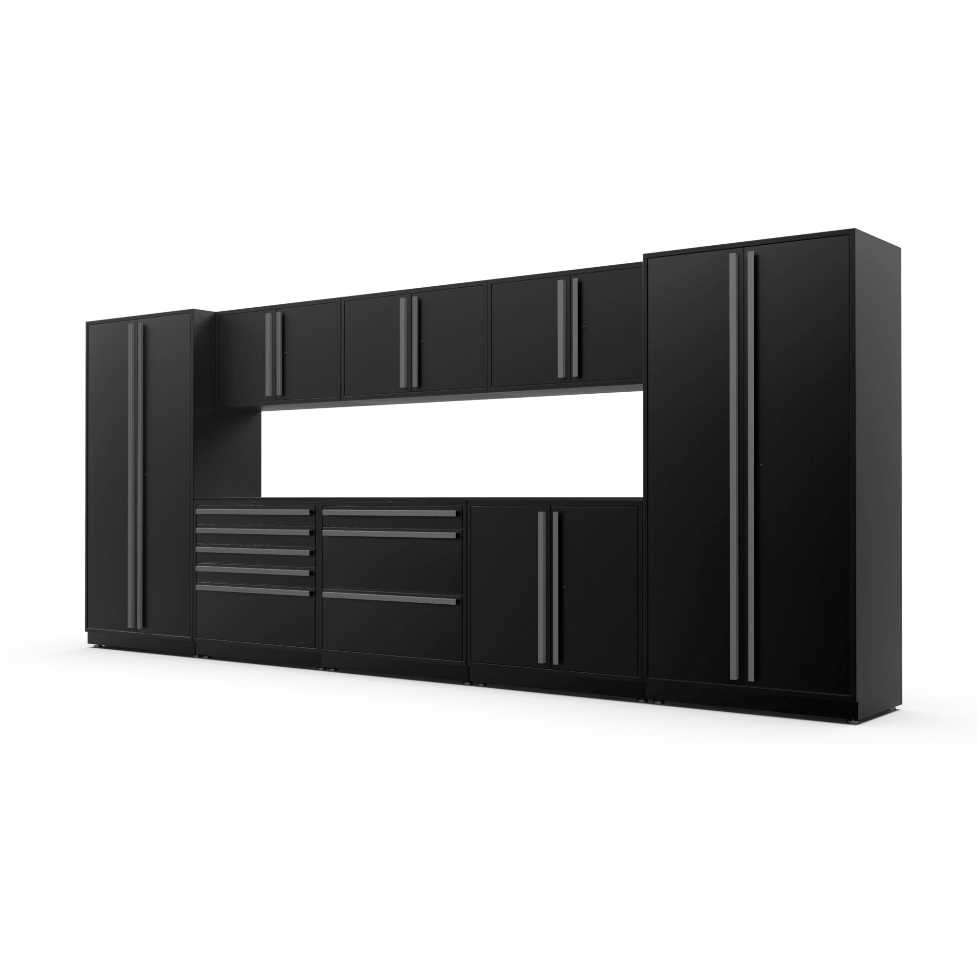Proslat FusionPlus 16 ft set - MAX Powder Coated Black/Silver 50769K
