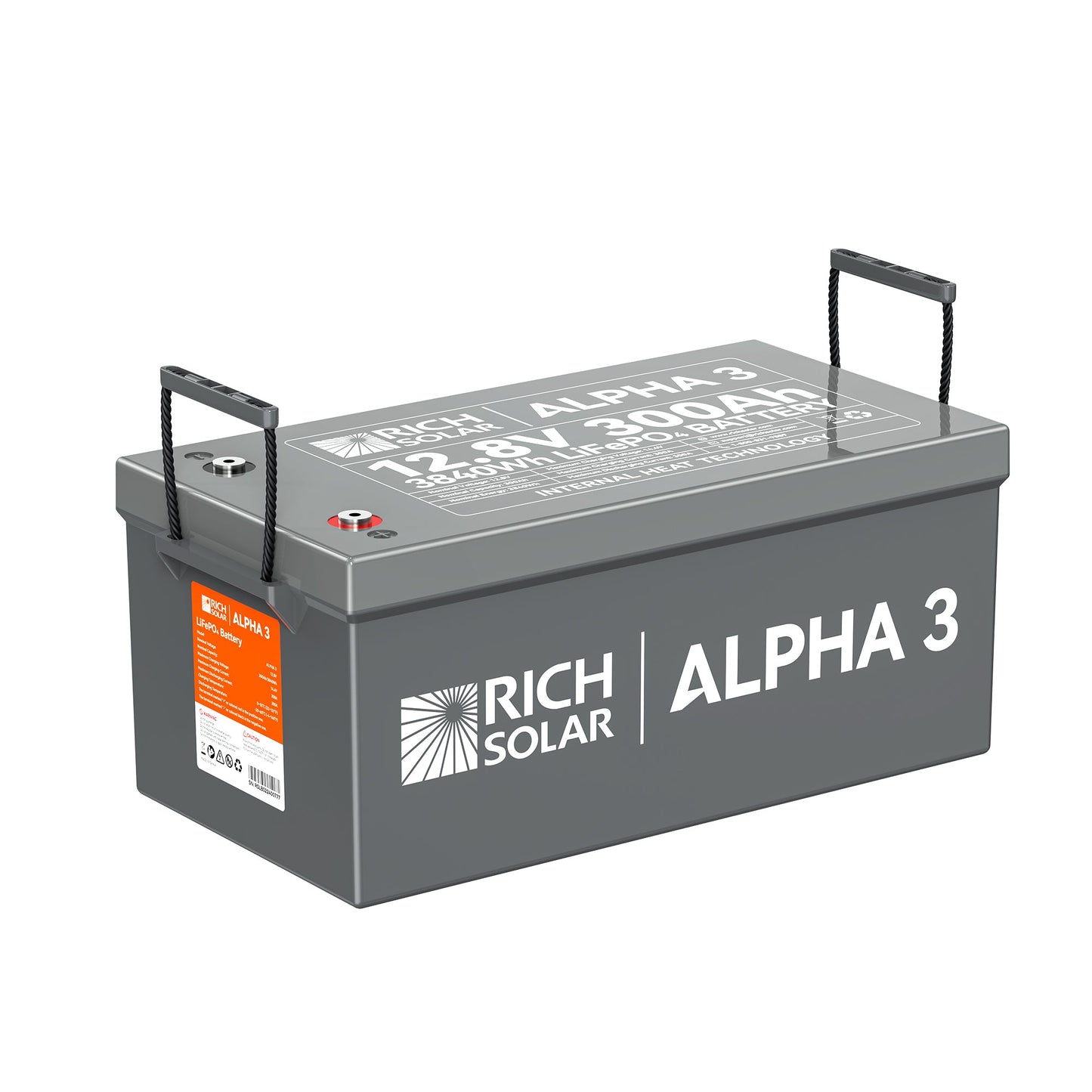 Rich Solar ALPHA 3 Series 12V LiFePO4 Lithium Battery (Lite, Standard, Pro)