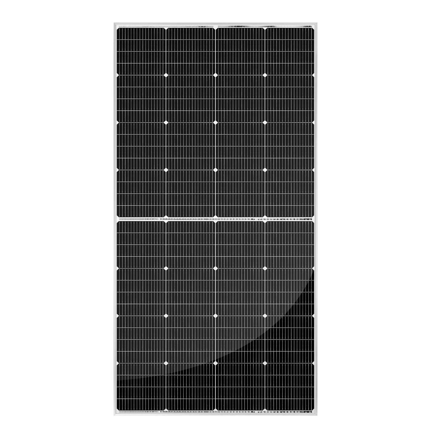 Rich Solar MEGA 250 PRO 250W 24V Monocrystalline Solar Panel (Silver & Onyx Black)