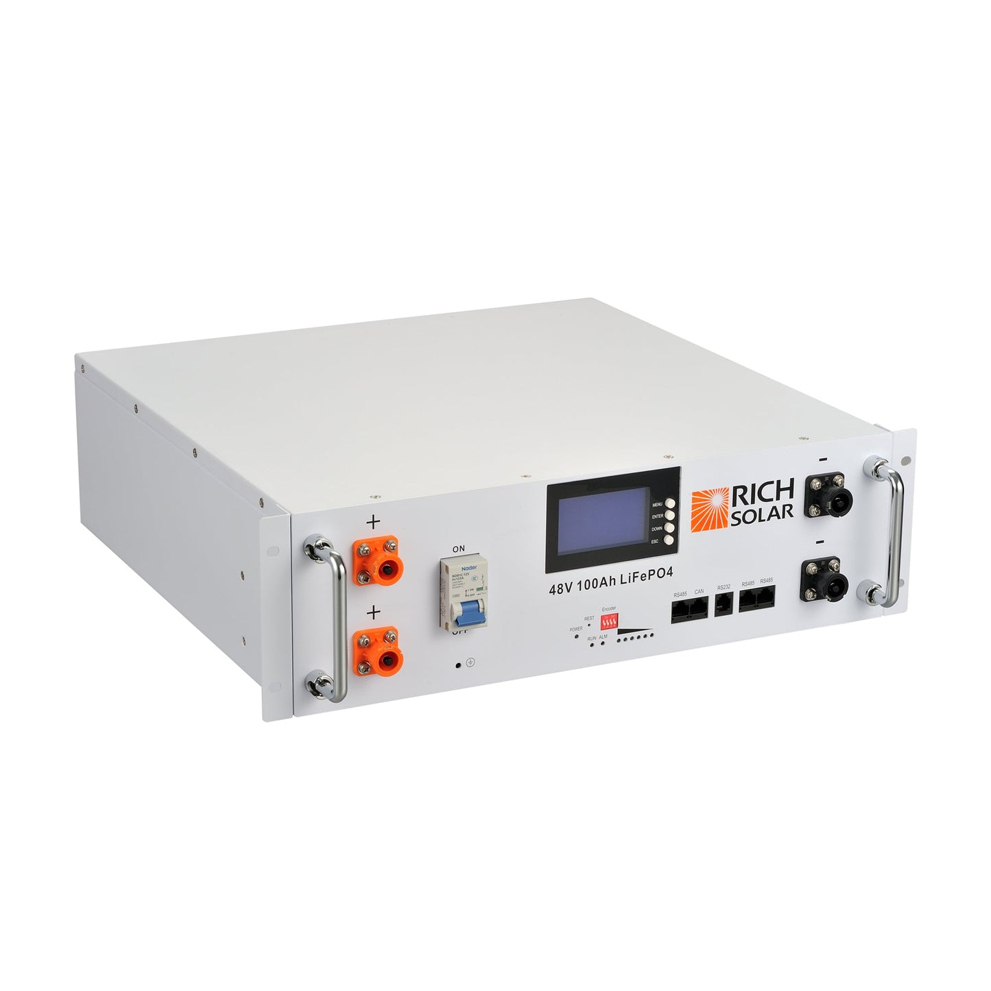 RICH SOLAR Alpha 5 48V 100Ah LiFePO4 Server Rack Battery | 4.8kWh