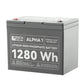 RICH SOLAR Alpha 1 12V 100Ah LiFePO4 Lithium Battery (Lite, Standard & Pro)