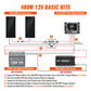 Rich Solar 400 Watt Off-Grid Solar Kit (Basic, Battery & Complete Inverter Options)
