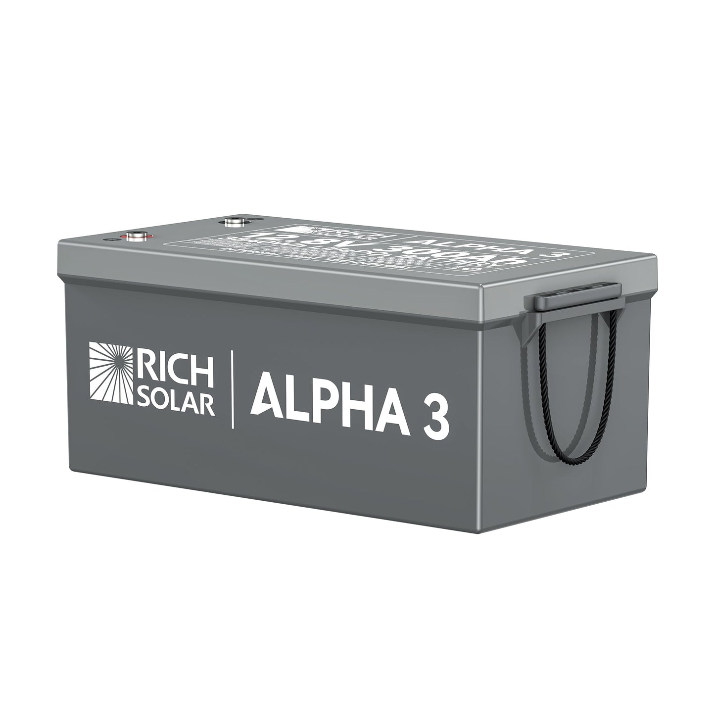 Rich Solar ALPHA 3 Series 12V LiFePO4 Lithium Battery (Lite, Standard, Pro)