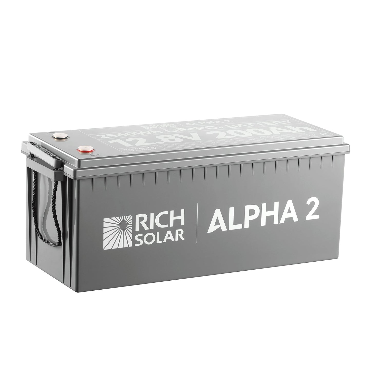 Rich Solar Alpha 2 12V 200Ah LiFePO4 Lithium Battery Series (Lite, Standard, Pro)