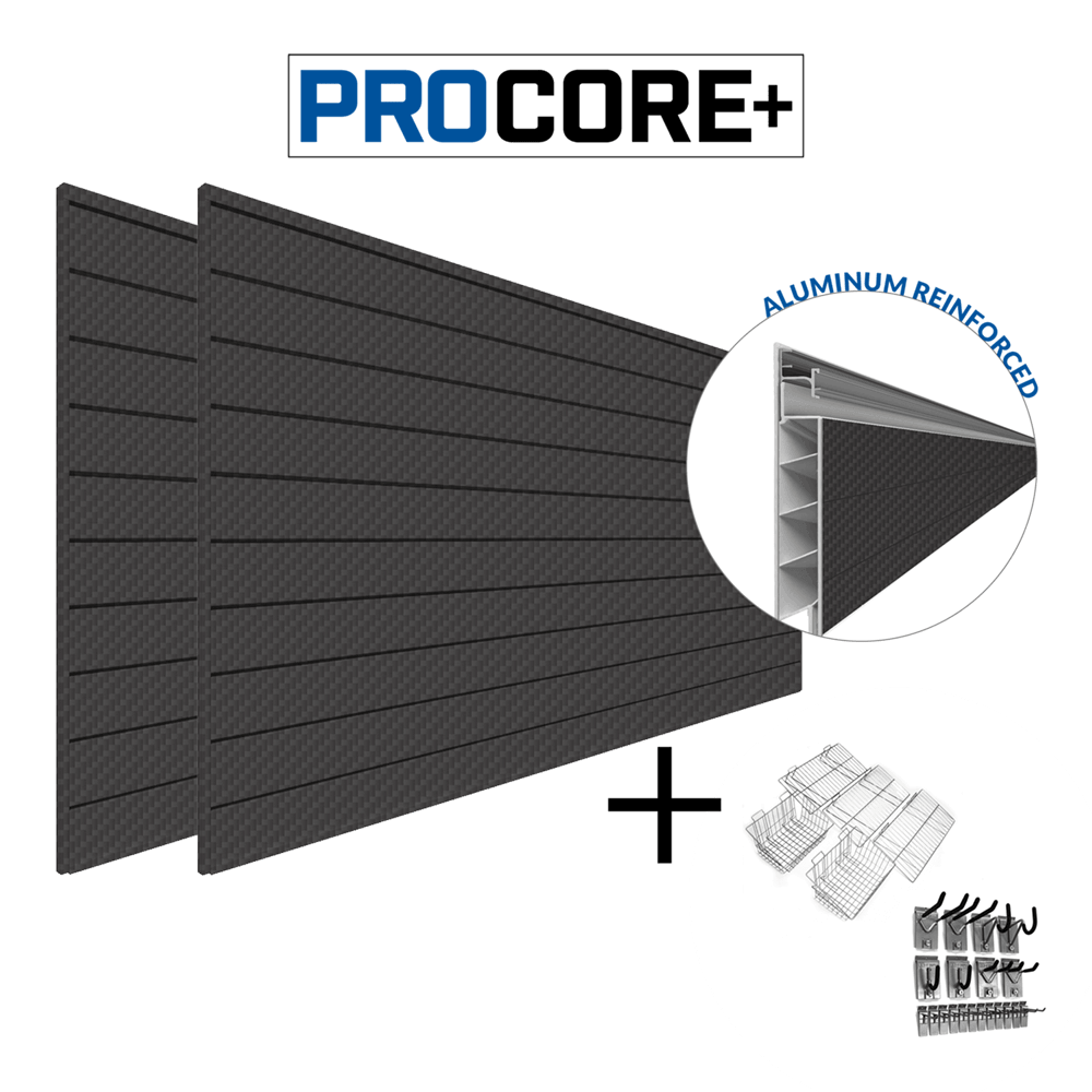 Proslat PROCORE+ Carbon Fiber Slatwall Ultimate Bundle 37009K