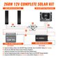 Rich Solar 260W Slim Solar Panel Kit with 30A MPPT Controller | Off-Grid Van & RV
