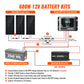 Rich Solar 600W Off-Grid Solar Kit (Basic, Battery, & Complete Inverter Variations)