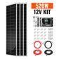 RICH SOLAR 520W Slim Solar Kit for Vans & RVs