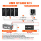 Rich Solar 800W Off-Grid Solar Kit | Basic, Battery & Complete Inverter Bundles