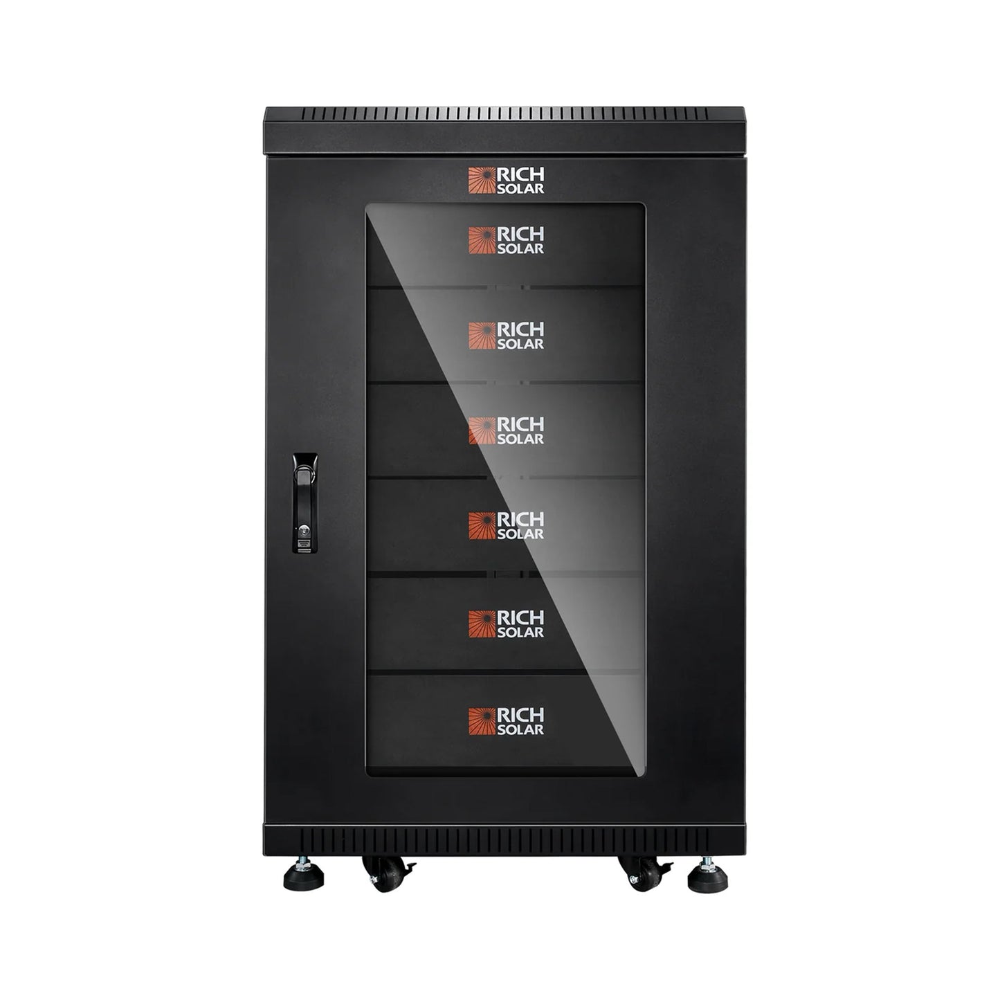 Rich Solar Alpha 5 Pro 6-Slot Battery Server Rack Enclosed Cabinet