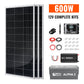 Rich Solar 600W Off-Grid Solar Kit (Basic, Battery, & Complete Inverter Variations)