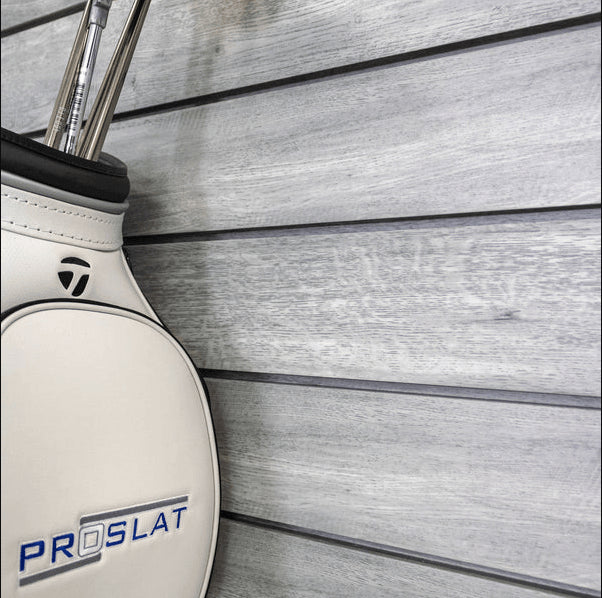 Proslat 8 ft. x 4 ft. PROCORE+ Gray Wood PVC Workshop Slatwall Bundle - 3 Pack 96 sq ft 87731K