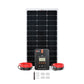 RICH SOLAR 100W Monocrystalline Solar Kit with 20A MPPT Controller