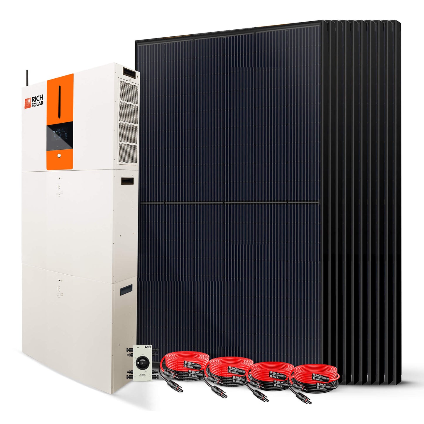 RICH SOLAR 4000W Off-Grid Solar Kit | 48V 6500W All-In-One Energy Storage System