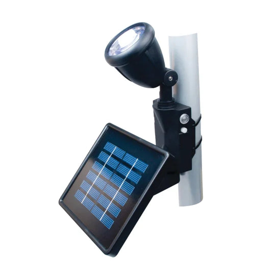 MAXSA Innovations Solar LED Flag Light (Black, Model 40334)