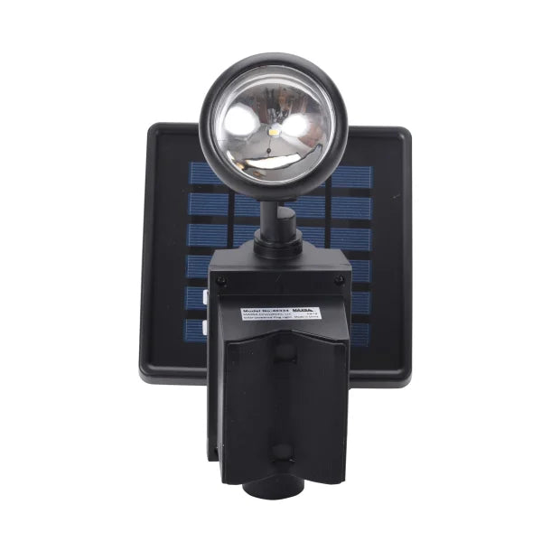MAXSA Innovations Solar LED Flag Light (Black, Model 40334)