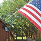 MAXSA Innovations Solar LED Flag Light (Black, Model 40334)