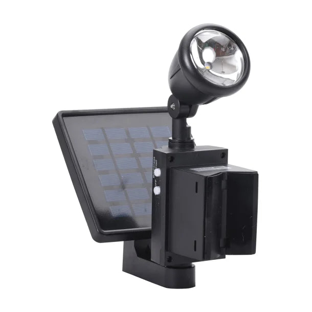MAXSA Innovations Solar LED Flag Light (Black, Model 40334)