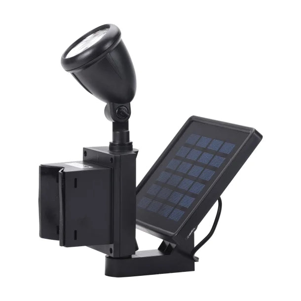 MAXSA Innovations Solar LED Flag Light (Black, Model 40334)