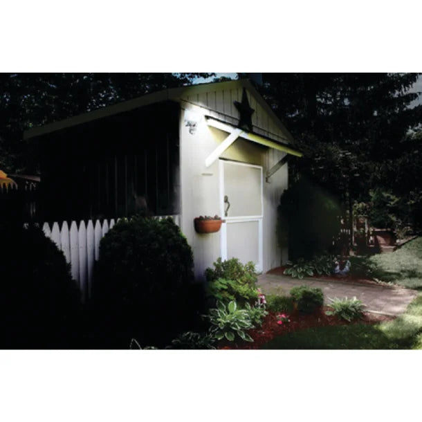 MAXSA Innovations Solar Motion-Activated LED Security Flood Light (Black, Model 44641)