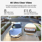 AOSU 4K UHD 8.0MP SolarCam P1 Max Outdoor AI Smart Security Camera (C8S2CA11)