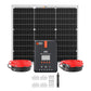 Rich Solar 50W 12V Monocrystalline Solar Kit with 20A MPPT Charge Controller