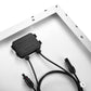 RICH SOLAR MEGA 130 Slim 12V Mono Solar Panel (Onyx Black & Silver)