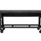 Duramax 3-Drawer Rolling Workbench Aged Espresso Front View 68001E