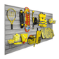 Proslat PROCORE+ Gray Wood Slatwall Mini Bundle 37106K