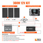 Rich Solar 300 Watt 12V MPPT Solar Kit (3x 100W Monocrystalline Panels)