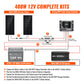 Rich Solar 400 Watt Off-Grid Solar Kit (Basic, Battery & Complete Inverter Options)