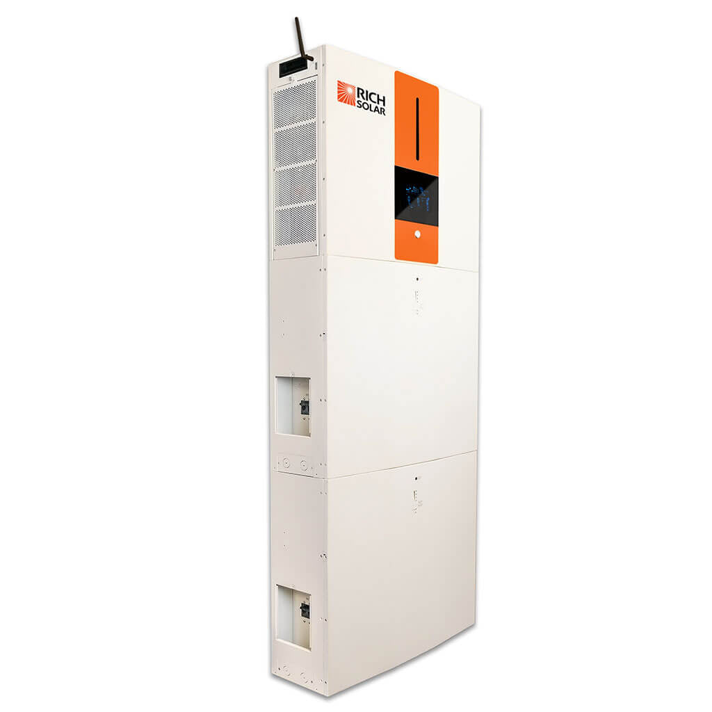 RICH SOLAR All-in-One Energy Storage System (ESS) | 6500W Inverter & 5.12kWh Battery