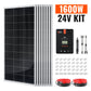 Rich Solar 1600 Watt 24V Off-Grid Solar Kit with 60A MPPT Controller
