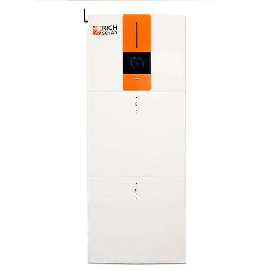 RICH SOLAR All-in-One Energy Storage System (ESS) | 6500W Inverter & 5.12kWh Battery