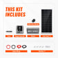 Rich Solar 800W Off-Grid Solar Kit | Basic, Battery & Complete Inverter Bundles