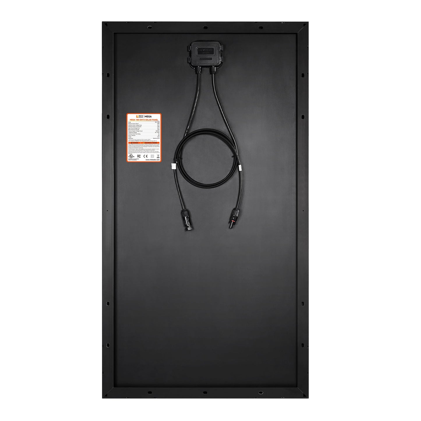 RICH SOLAR MEGA 100 & Onyx 100W 12V Off-Grid Solar Panel