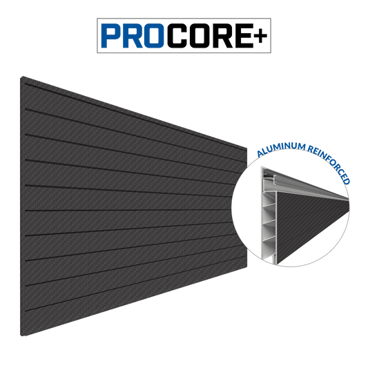 Proslat PROCORE+ Storage Wall Panel PVC Slatwall 87775