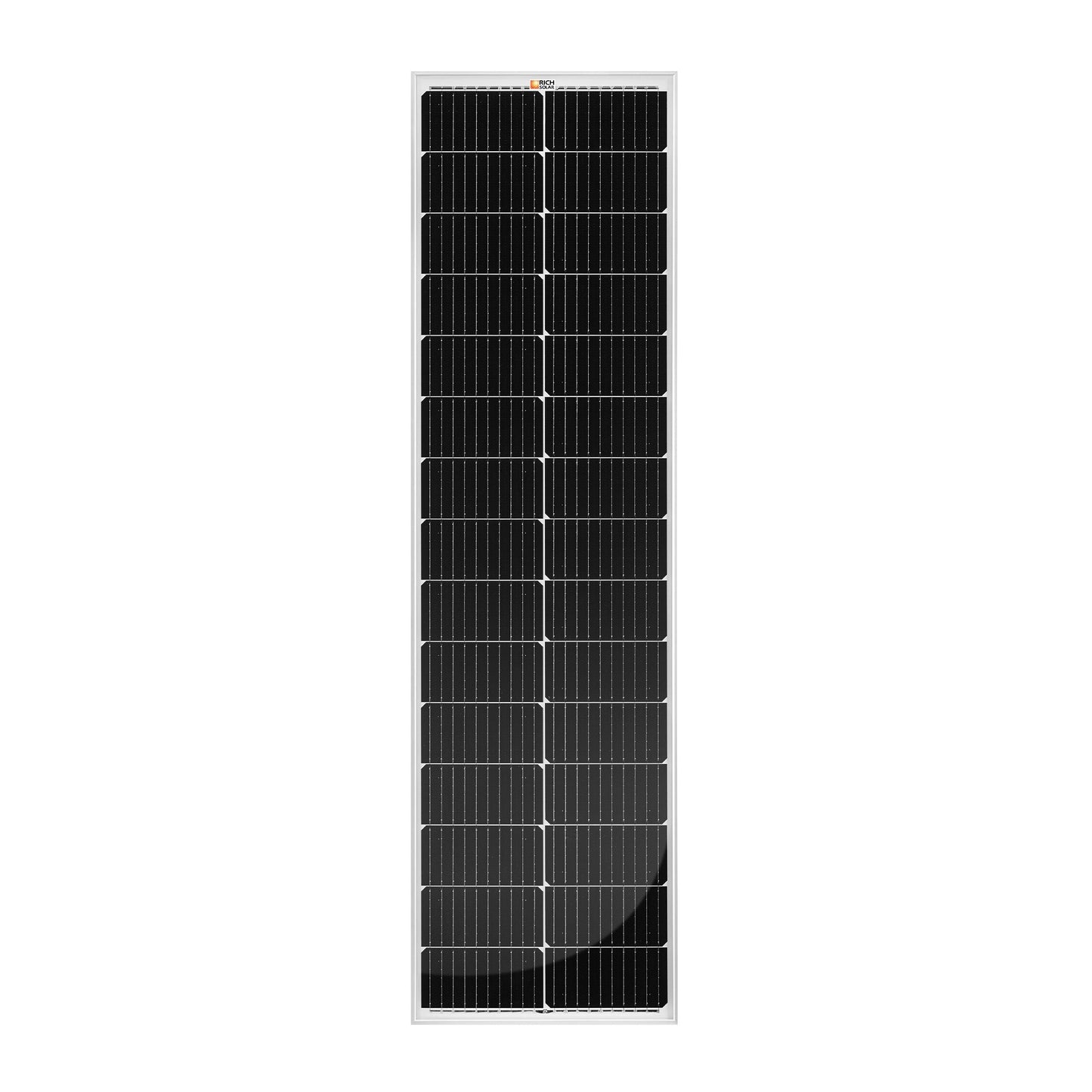 RICH SOLAR 100W MEGA SLIM Solar Panel (12V Monocrystalline, RS-M100SLX)