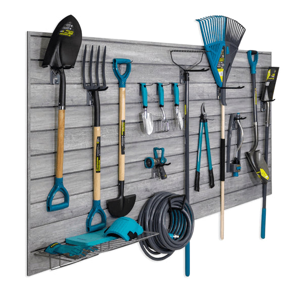 Proslat PROCORE+ Gray Wood Slatwall Mini Bundle 37106K
