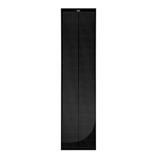 RICH SOLAR MEGA 130 Slim 12V Mono Solar Panel (Onyx Black & Silver)