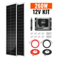 Rich Solar 260W Slim Solar Panel Kit with 30A MPPT Controller | Off-Grid Van & RV